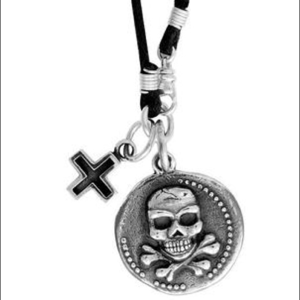 KING BABY SKULL COIN NECKLACE